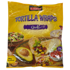 Тортилья часникова Tortilla Wraps EL TEQUITO 240g