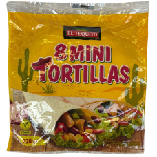 Тортилья пшенична міні Tortilla Wraps EL TEQUITO 220g