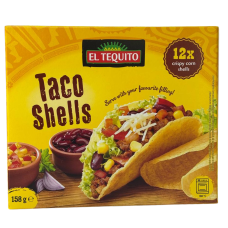 Кукурудзяні млинці для тако Taco Shells Wraps EL TEQUITO 158g