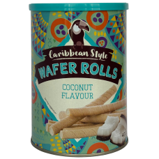 Вафельні трубочки зі смаком кокосу Caribbean Style 400g