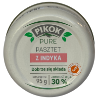Паштет з вареної індички z indika pure pasztet Pikok 95g