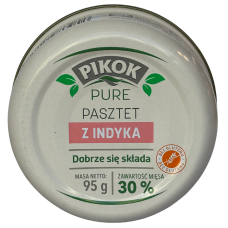 Паштет з вареної індички z indika pure pasztet Pikok 95g