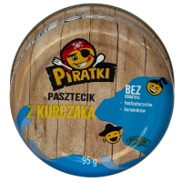 Паштет з вареної курятини z kurczaka Piratki 95g