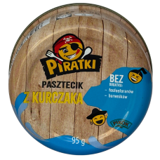 Паштет з вареної курятини z kurczaka Piratki 95g