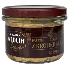 Паштет з кролика та свинини Kraina Wedlin 180g