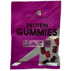 Желейки протеїнові зі смаком чорних ягід Accelerate 90g