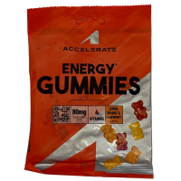 Желейки протеїнові зі смаком цитрусових та малини Accelerate 90g