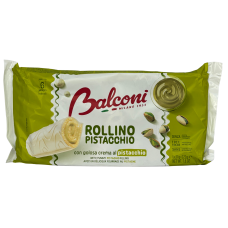 Бісквітні рулетики з фісташковим кремом Balconi 222g