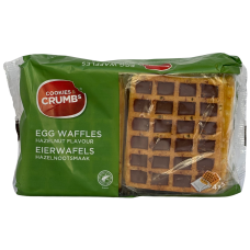 Вафлі бельгійські з фундучною пастою Cookies&Crumbs 272g