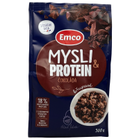 Гранола протеїнова з шоколадом Protein Emco 500g