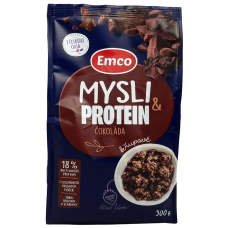Гранола протеїнова з шоколадом Protein Emco 500g