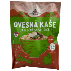 Вівсяна каша швидкого приготування з яблуком та корицею Crownfield 65g
