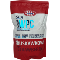 Протеїн-концентрат з полуничним смаком WPC Mlekovita 700g