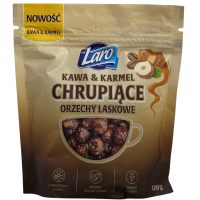 Смажений фундук зі смаком кави та карамелі Chrupiace Laro 120g