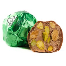 Дубайські цукерки LUX CHOCO №3127 (фісташка, мигдаль, фундук)