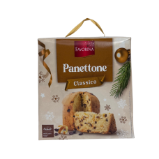 Панетоне з родзинками та апельсиновими цукатами Panettone Classico Favorina 1000g