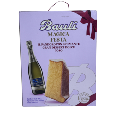 Подарунковий набір з Панетоном Pandoro Magica Festa Bauli
