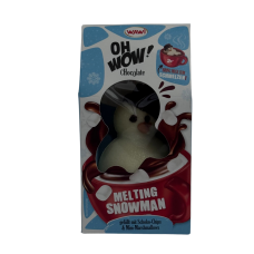 Сніговичок з білого шоколаду з маршмелов Melting Snowman Wawi 75g