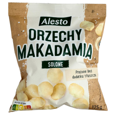 Макадамія солона Macadamia Alesto 125g