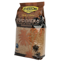 Цукор тростинний zucchero grezzo di pura canna Demerara Everton 1kg