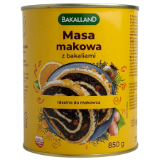 Макова маса з цукатами Bakalland 850g