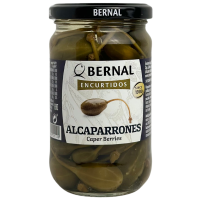 Каперси мариновані з гілочкою Alcaparrones Bernal 300g