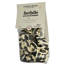 Макарони Farfalle al nero di seppia  L'antica Madia 250g