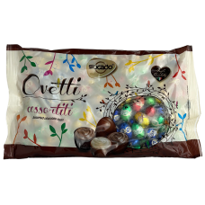 Асорті шоколадних яєць з начинкою Ovetti assortiti 1 kg
