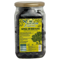 В'ялені маслини Ntural sun dried olives Yunus 450g