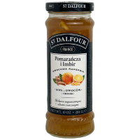 Джем без цукру з апельсину та імбиру Orange&Ingwer Fruchtaufstrich St. Dalfour 284g