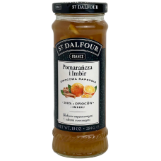 Джем без цукру з апельсину та імбиру Orange&Ingwer Fruchtaufstrich St. Dalfour 284g