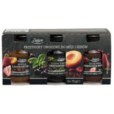 Набір джемів для сирів та м'яса Deluxe 3*75g