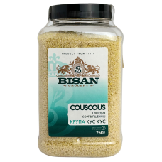 Кус кус з твердих сортів пшениці Couscous Bisan 750g