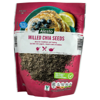 Мелене насіння чіа Milled Chia Seeds Alesto 200g