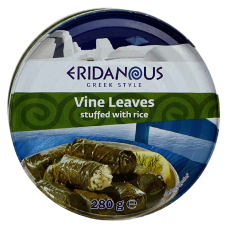 Фаршировані виноградні листя з рисом Stuffed Vine Leaves Eridanous 280g