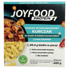 Курка в середземноморському соусі з макаронами JoyFood Protein 420g