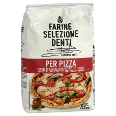 Борошно з м’яких сортів пшениці для піци Per pizza Farine Selezione Denti "0" 1kg