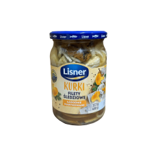 Оселедець маринований з лисичками Lisner 600g