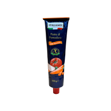 Томатна паста з овочами в тюбику Pasta di pomodoro Italiamo 200g