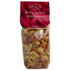 Макарони з твердих сортів пшениці з томатами та червоним буряком For You 500g
