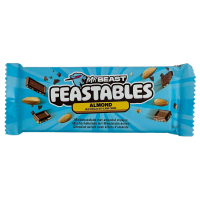 Молочний шоколад з мигдалем Milk Chocolate Mr Beast Feastablas 60g
