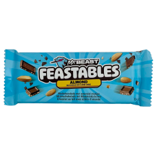 Молочний шоколад з мигдалем Milk Chocolate Mr Beast Feastablas 60g