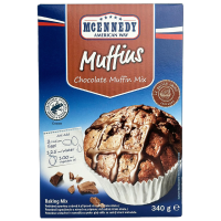 Суміш для приготування шоколадних маффінів Mcennedy Muffins 340g