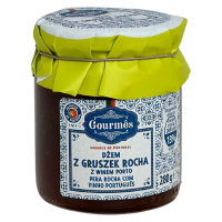 Джем з грушею роша i португальським вином 280g Gourmes