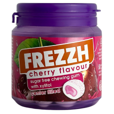 Жуйки без цукру з рідким центром зі смаком вишні Frezzh 100g 50шт
