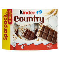 Батончики Kinder Country 16 штук Ferrero 376g
