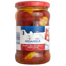Перець червоний фарширований вершковим сиром в ріпаковій олії Eridanous 270g