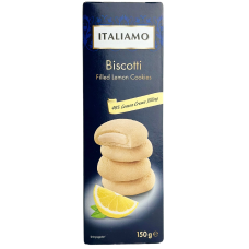 Печиво з лимонною начинкою Biscotti Filled Lemon Cookies Italiamo 150g