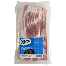 Бекон зі свинини підкопчений слайсами Bacon i Skiver Med Royksmak OG Svor Xtra 450g