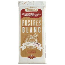 Білий шоколад без цукру і глютену Postres Fondant Torras 200g